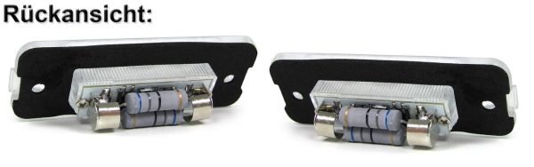 LED 6000k xenon white license plate lights for MERCEDES ML W164 GL X164 R W251 - Slika 2