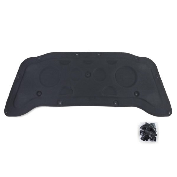 Hood insulation mat with clips for MERCEDES GLA X156