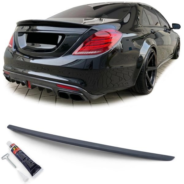 Sport black rear spoiler for MERCEDES S-CLASS W222