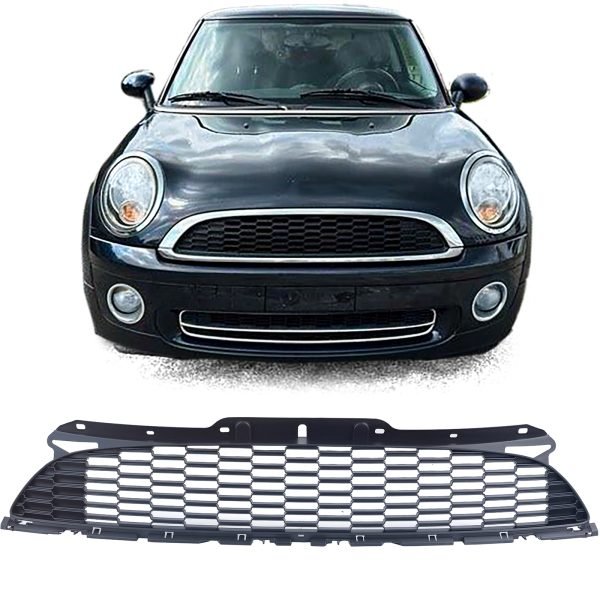 Honeycomb matt black radiator grille for MINI One Cooper R56/R57/R58/R59