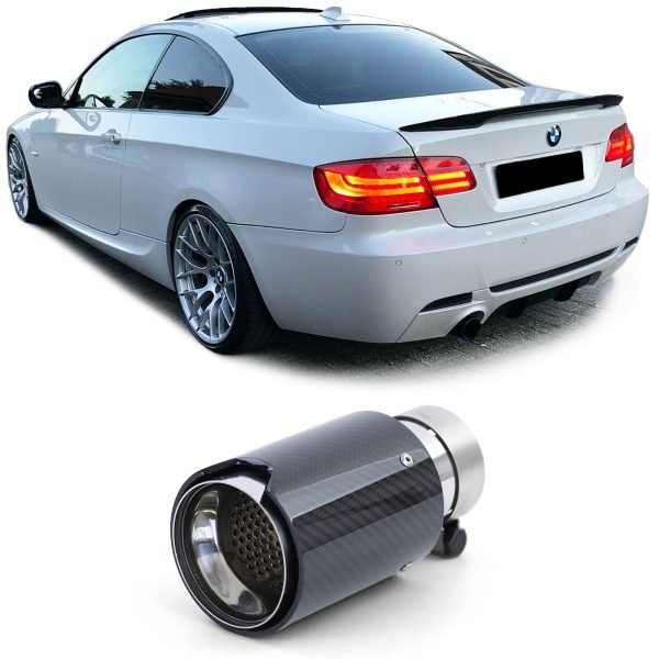 Sport black carbon exhaust tailpipe for BMW MODELS