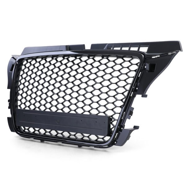 Sport gloss black honeycomb front grille for AUDI A3 8P - Slika 7