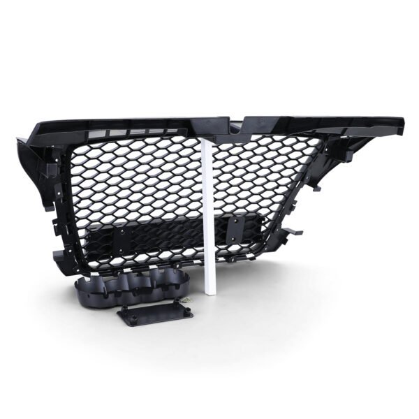 Sport gloss black honeycomb front grille for AUDI A3 8P - Slika 4