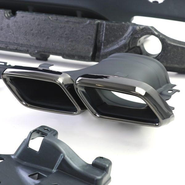 Sport rear diffuser with black tailpipes for MERCEDES GLC C253 - Slika 3