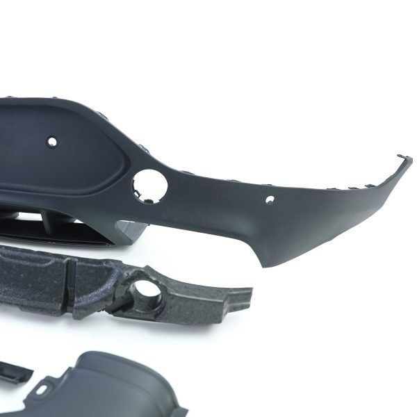 Sport rear diffuser with black tailpipes for MERCEDES GLC C253 - Slika 5