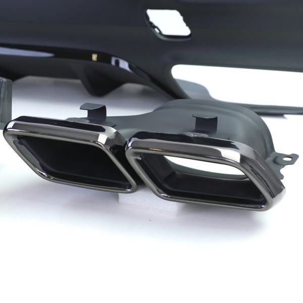 Sport rear diffuser with black tailpipes for MERCEDES GLE C292 - Slika 4
