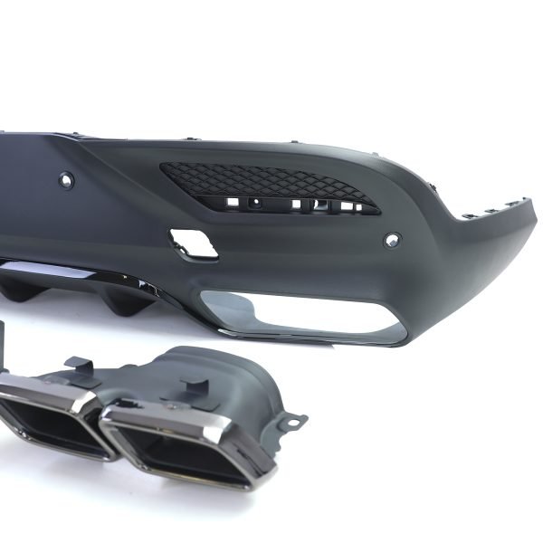 Sport rear diffuser with black tailpipes for MERCEDES GLE C292 - Slika 6