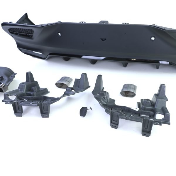 Sport rear diffuser with black tailpipes for MERCEDES GLE C292 - Slika 8