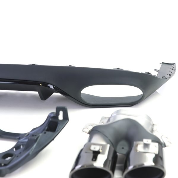 Sport rear diffuser with chrome tailpipes for MERCEDES E-CLASS C238 - Slika 4