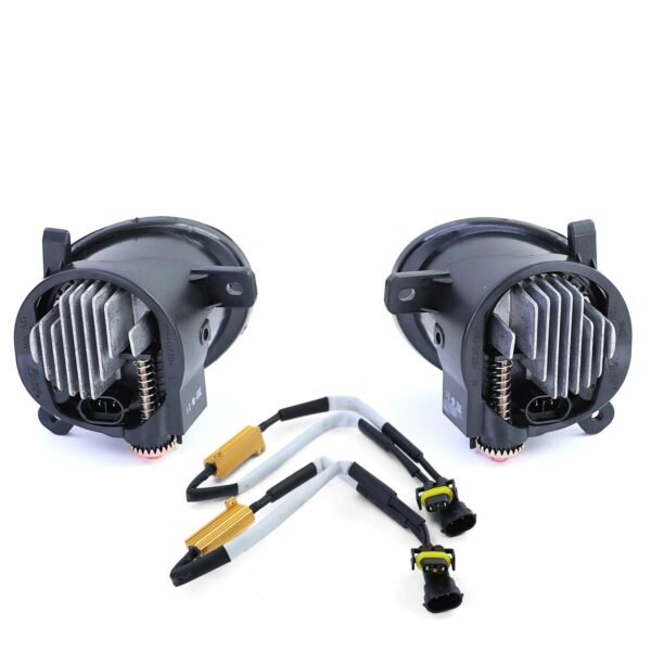 LED clear glass black smoke fog light set for AUDI A4 8K A6 4F Q5 SEAT EXEO - Slika 8