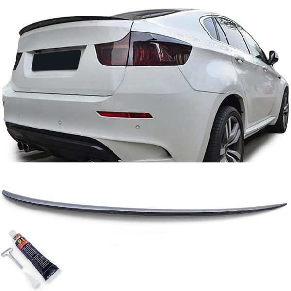 Performance gloss black rear spoiler for BMW X6 E71