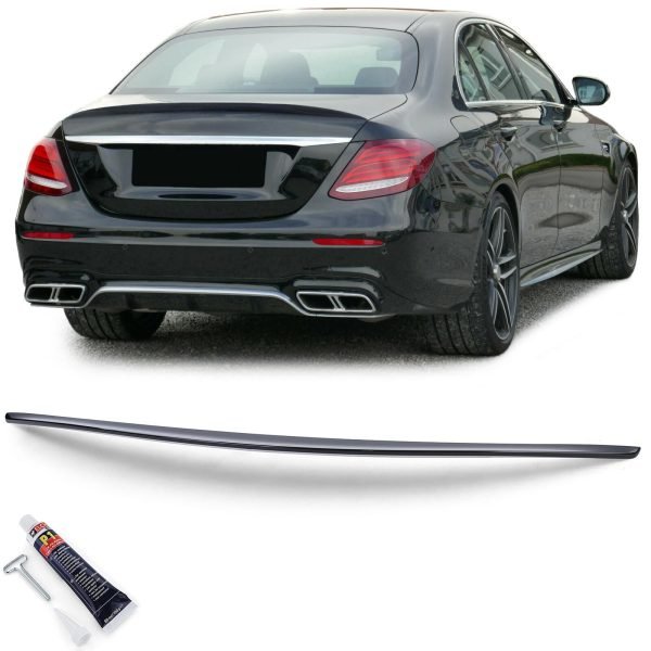 Sport gloss black rear spoiler for MERCEDES E-CLASS W213