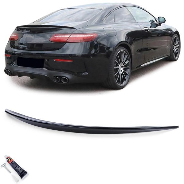 Sport gloss black rear spoiler for MERCEDES E-CLASS C238