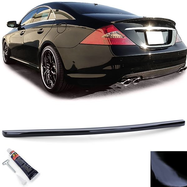 Sport gloss black rear spoiler for MERCEDES CLS C219