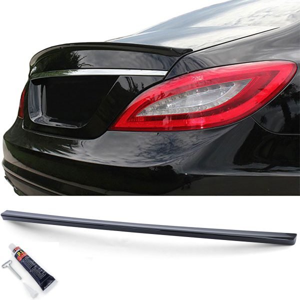 Sport gloss black rear spoiler for MERCEDES CLS C218
