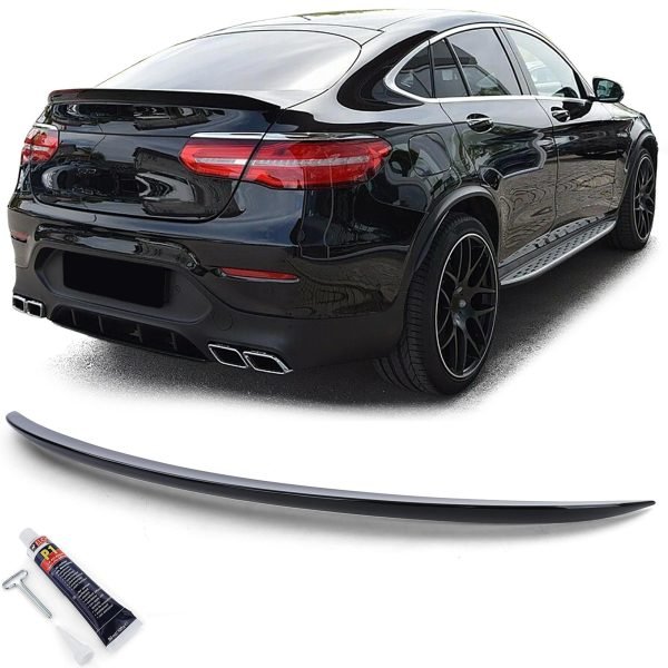 Sport gloss black rear spoiler for MERCEDES GLC C253