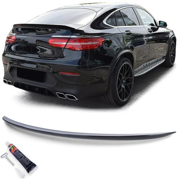Sport carbon look rear spoiler for MERCEDES GLC C253