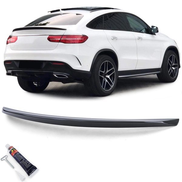 Carbon look rear spoiler for MERCEDES GLE C292
