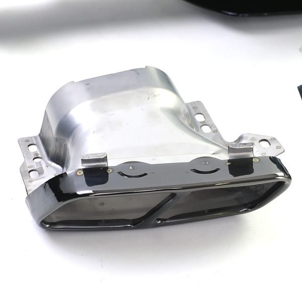 Sport rear diffuser with black tailpipes for MERCEDES A-CLASS W176 - Slika 3