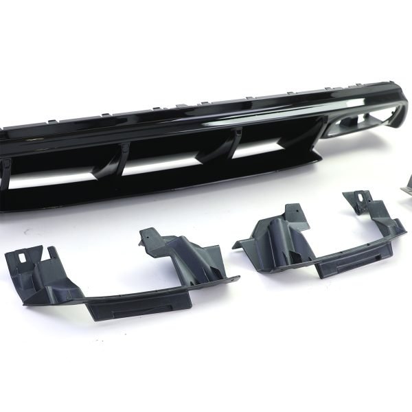 Sport rear diffuser with black tailpipes for MERCEDES A-CLASS W176 - Slika 8