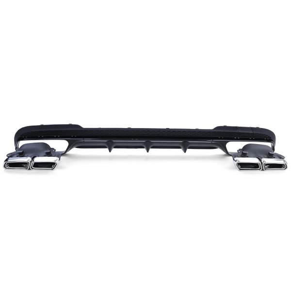 Performance rear diffuser with chrome tailpipes for MERCEDES E-CLASS W212/S212 - Slika 2