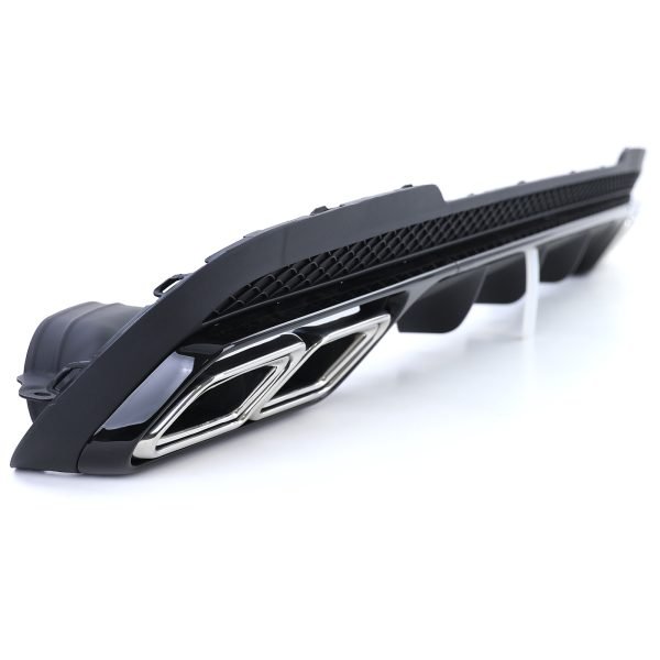 Performance rear diffuser with chrome tailpipes for MERCEDES E-CLASS W212/S212 - Slika 4