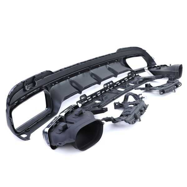 Performance rear diffuser with chrome tailpipes for MERCEDES E-CLASS W212/S212 - Slika 7