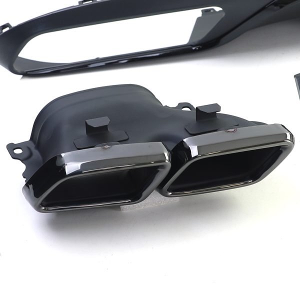 Sport rear diffuser with black tailpipes for MERCEDES E-CLASS W213 - Slika 6