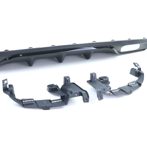 Sport rear diffuser with black tailpipes for MERCEDES E-CLASS W213 - Slika 4