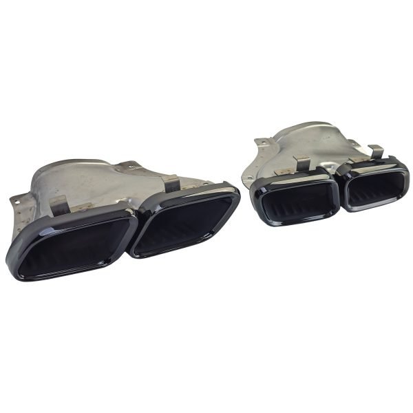 Sport rear diffuser with black tailpipes for MERCEDES CLS C218 - Slika 8