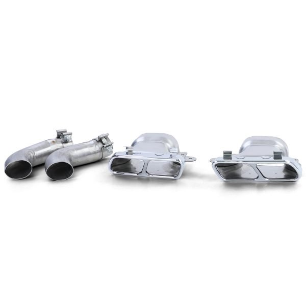 Sport chrome double tailpipes for MERCEDES CLA C117/W117 - Slika 2