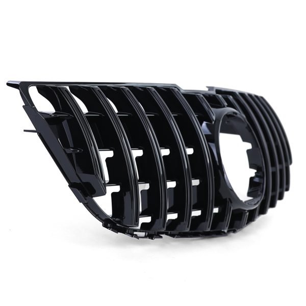 Sport gloss black front grille for MERCEDES GLK W204 - Slika 3