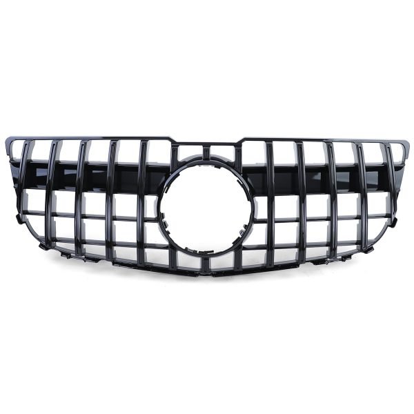 Sport gloss black front grille for MERCEDES GLK W204 - Slika 5
