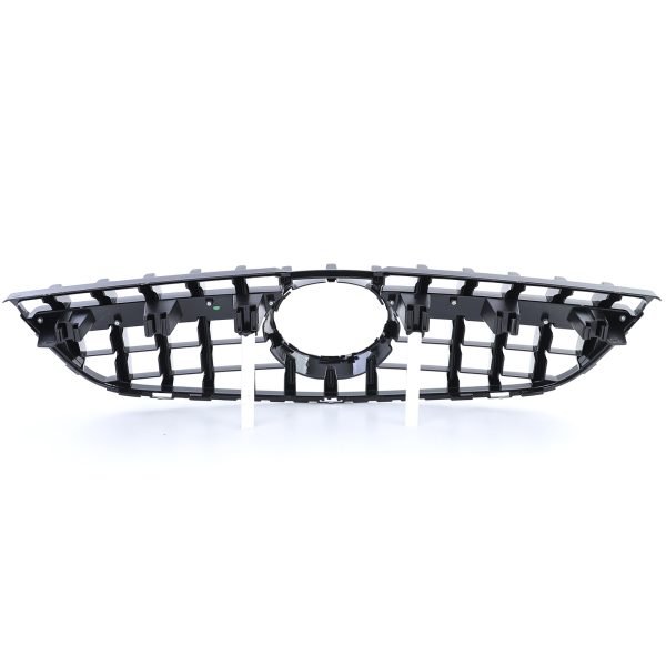 Sport gloss black front grille for MERCEDES GLK W204 - Slika 4
