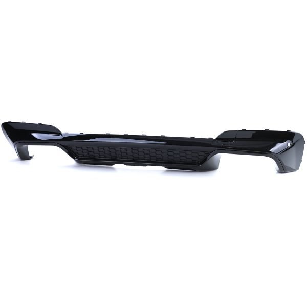 Performance gloss black diffuser with black tailpipes for BMW X3 G01 - Slika 2