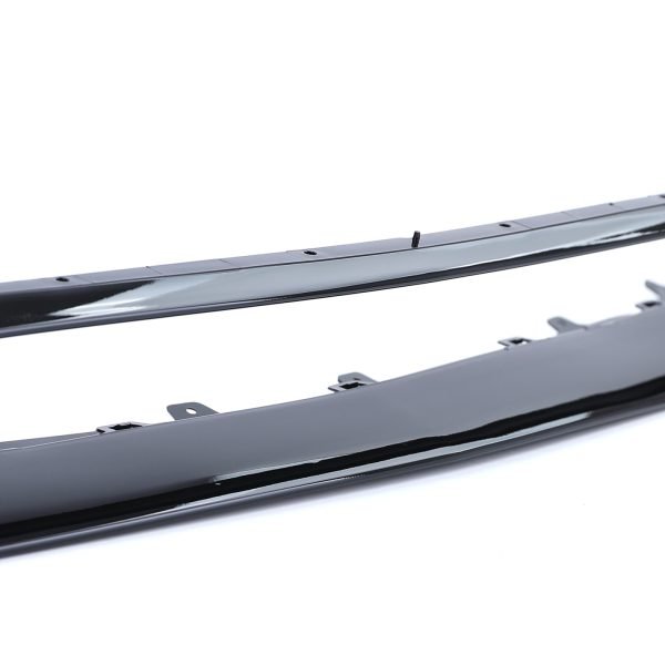 Sport gloss black front splitter for MERCEDES A-CLASS W176 - Slika 4