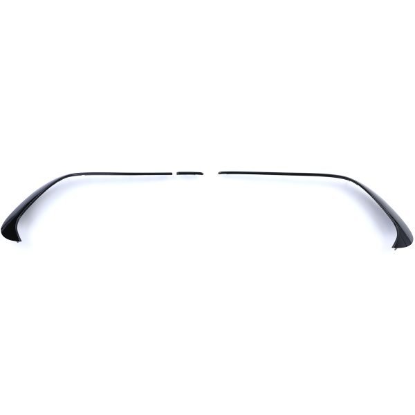 Sport gloss black front splitter for MERCEDES A-CLASS W176 - Slika 5