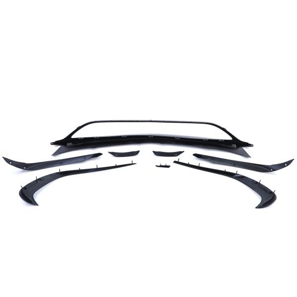 Sport gloss black front splitter for MERCEDES A-CLASS W176 - Slika 10