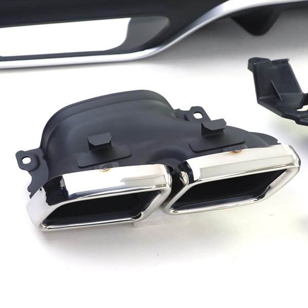 Sport rear diffuser with chrome tailpipes for MERCEDES GLS X166 - Slika 3