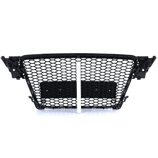 Sport gloss black honeycomb front grille for AUDI A4 B8 8K - Slika 6