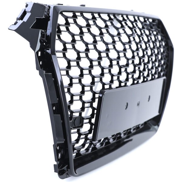 Sport gloss black honeycomb front grille for AUDI A4 B9 8W - Slika 3