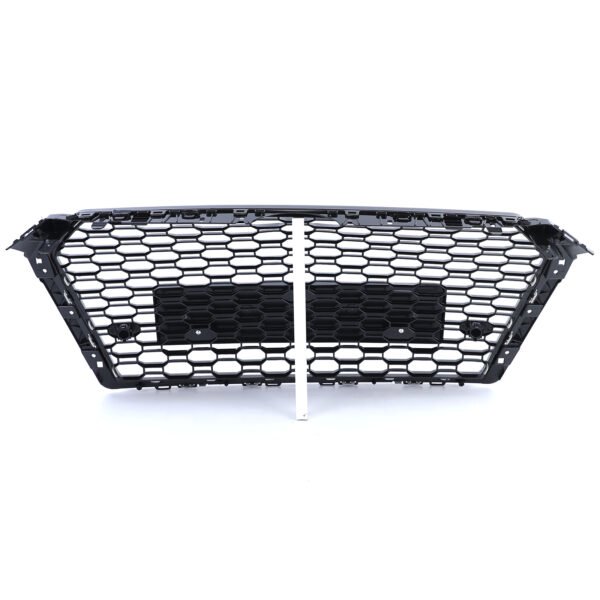 Sport gloss black honeycomb front grille for AUDI A4 B9 8W - Slika 6