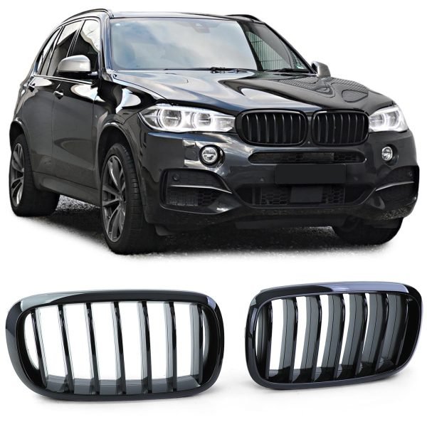 Performance gloss black grilles for BMW X5 F15 and X6 F16