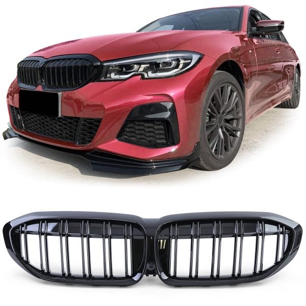 Performance gloss black grilles for BMW 3 SERIES G20/G21