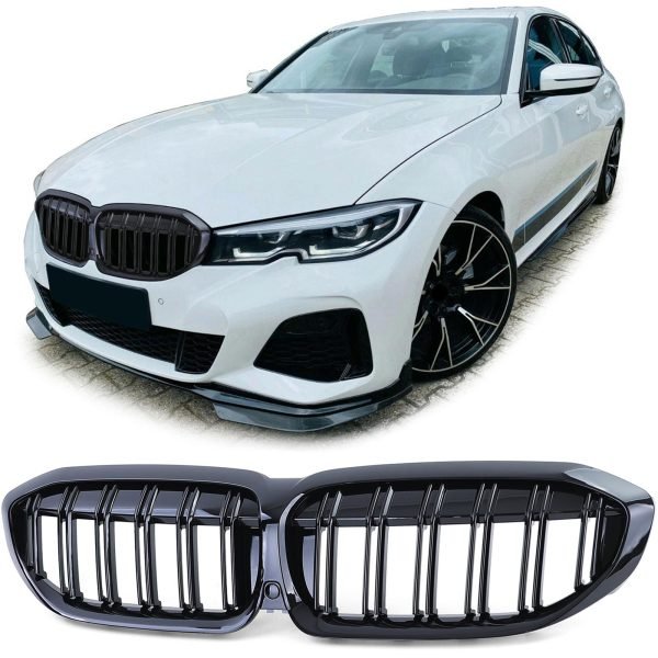Performance gloss black grilles for BMW 3 SERIES G20/G2