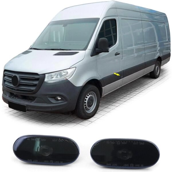 LED black side indicators for MERCEDES SPRINTER W906/W907