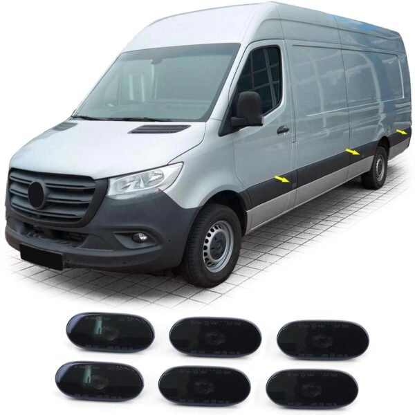LED black side indicators for MERCEDES SPRINTER W906/W907