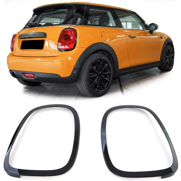 Headlight and tail light frame in gloss black for MINI F55/F56/F57 - Slika 10