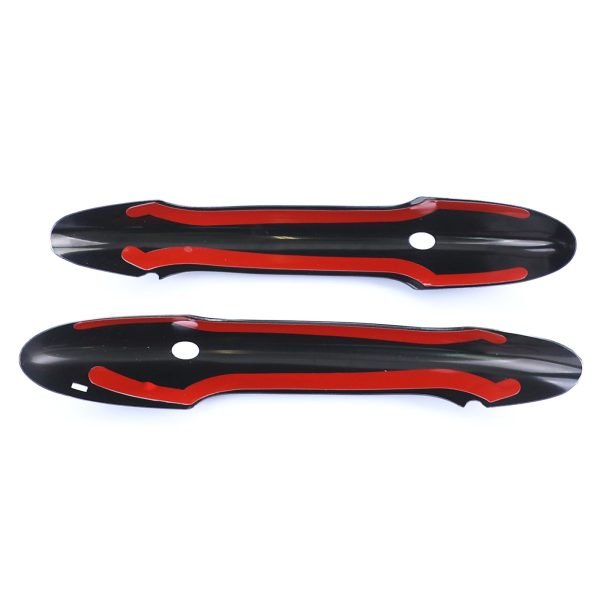 Gloss black door handle cover for MINI F55 F56 F57 - Slika 6