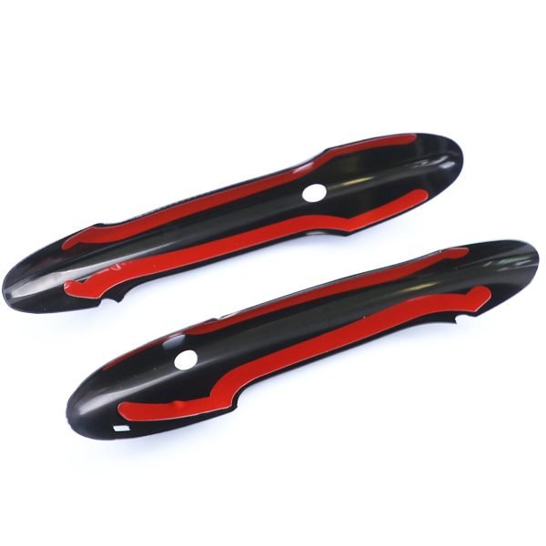 Gloss black door handle cover for MINI F55 F56 F57 - Slika 7